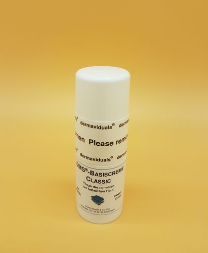 DMS® Basiscreme Classic 13 ml Hautpflege für die normale bis fettige Haut (Individualisierbar!)