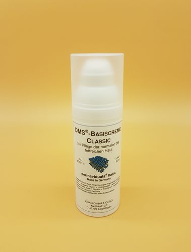 DMS® Basiscreme Classic 50 ml Hautpflege für die normale bis fettige Haut