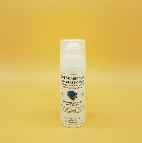 DMS® Basiscreme High Classic Plus 50 ml Hautpflege für trockene und extrem sensible Haut